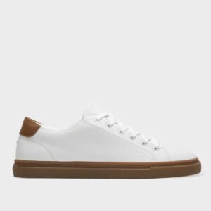 Prins - White Brown Anders Sneakers