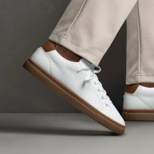 Alternative view of Prins - White Brown Anders Sneakers
