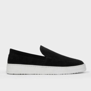 Prins - Black Suede Old Money Loafers
