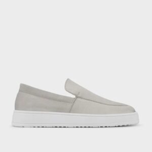 Prins - Grey  Suede Old Money Loafers